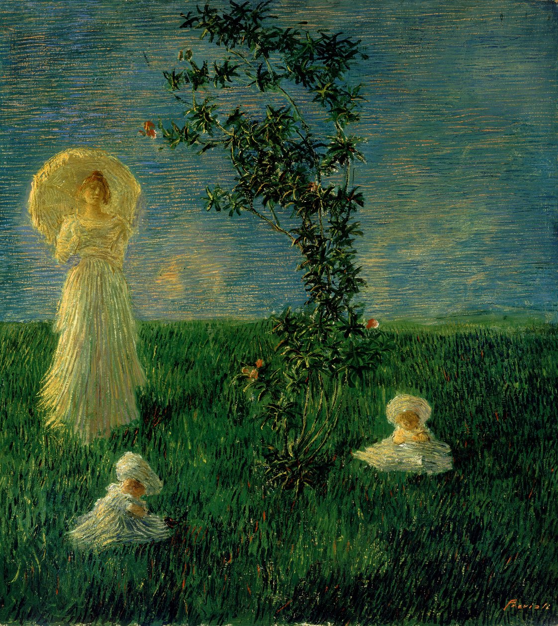 Sul prato da Gaetano Previati
