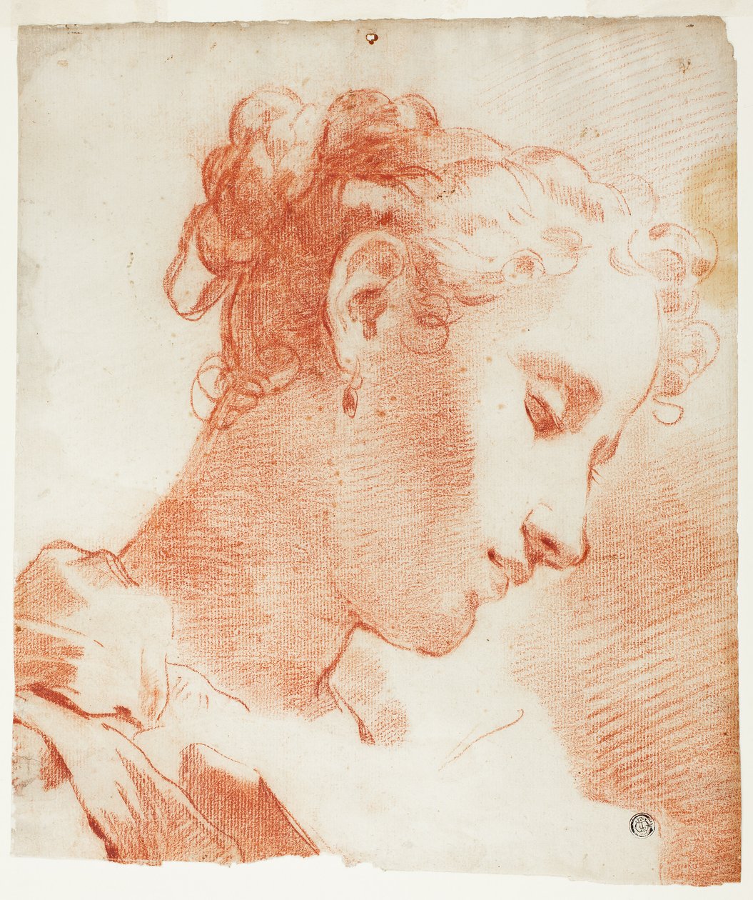 Testa Femminile da Gaetano Gandolfi