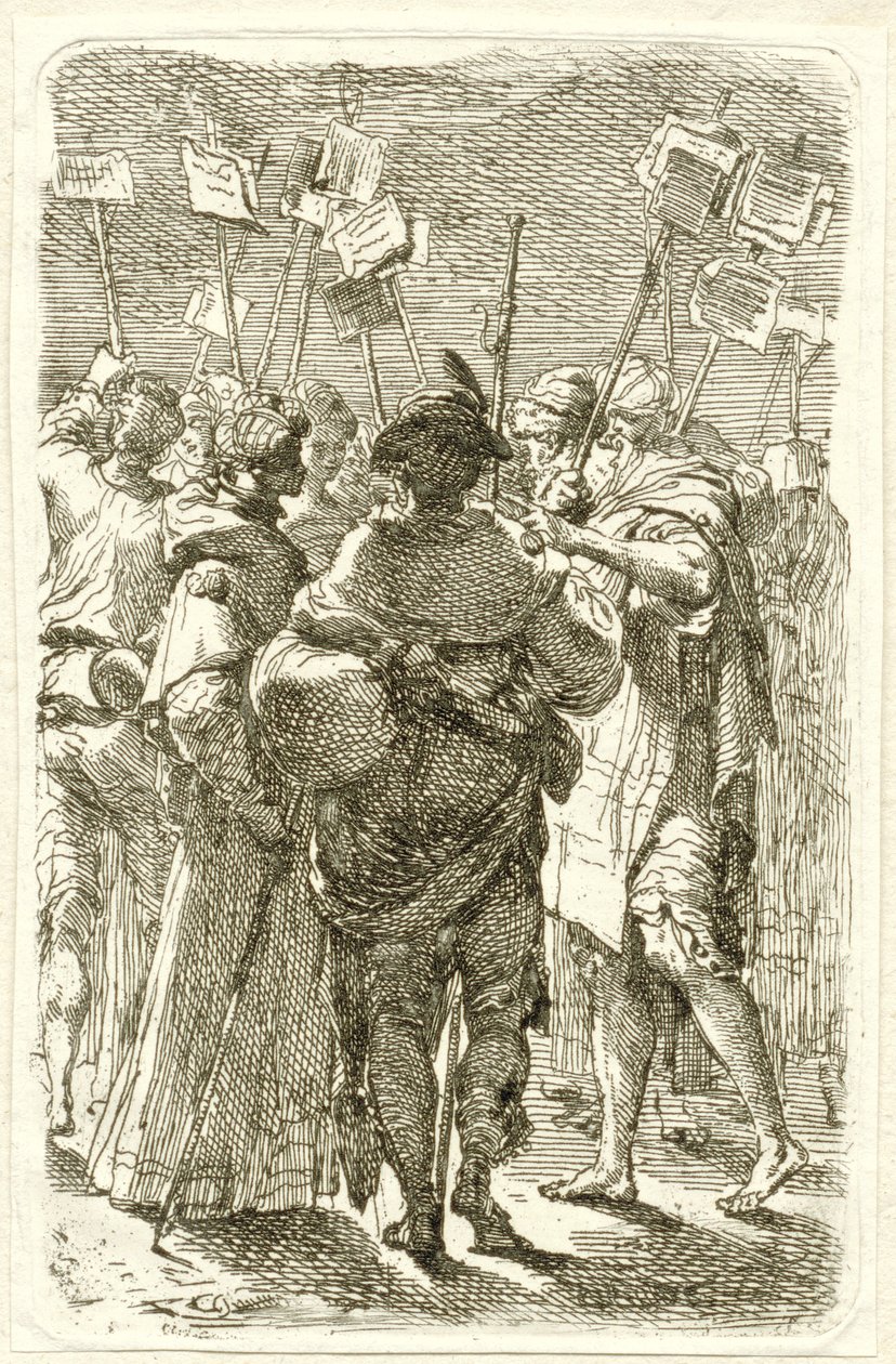 Pellegrini da Gaetano Gandolfi