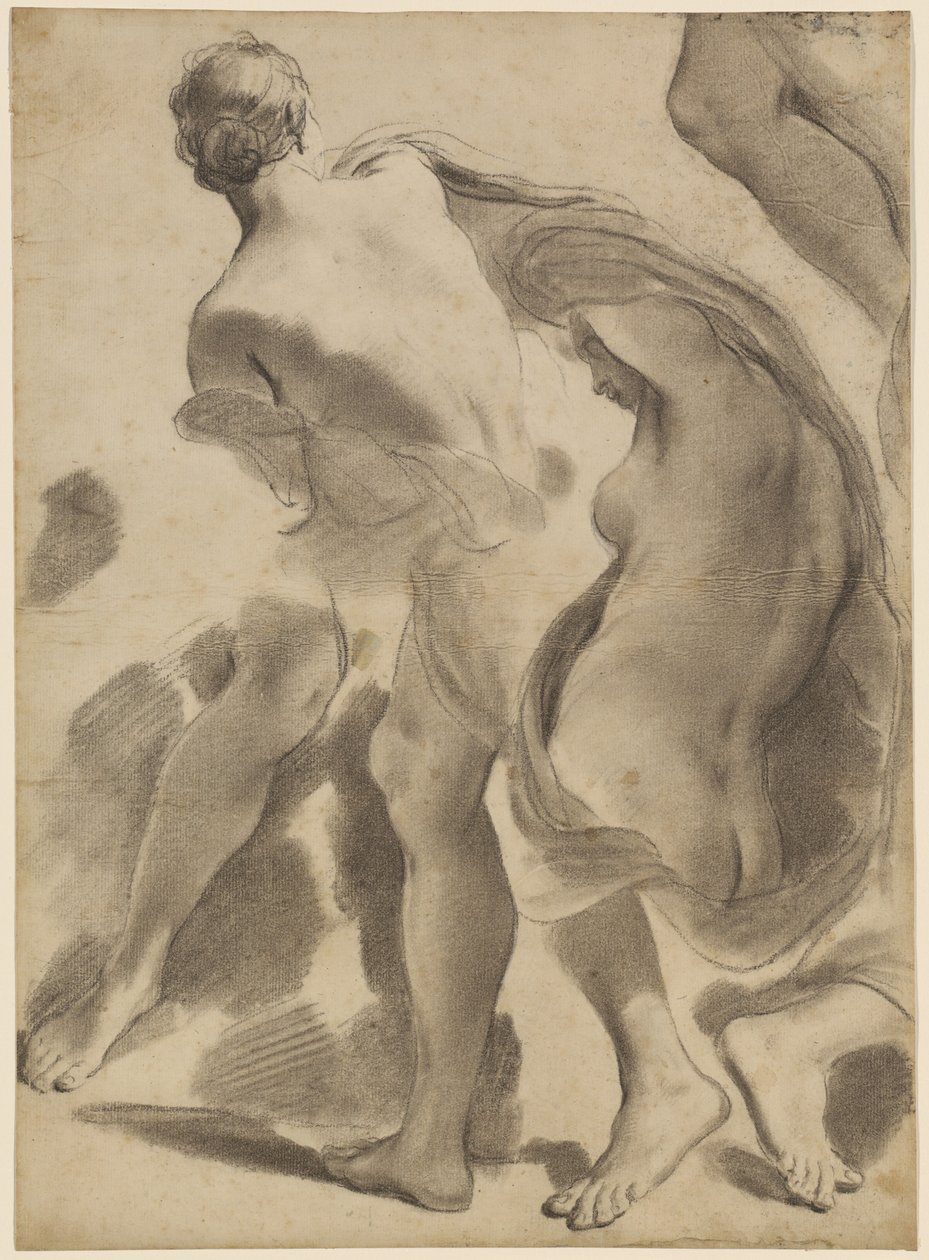 Studi di nudi femminili da Gaetano Gandolfi