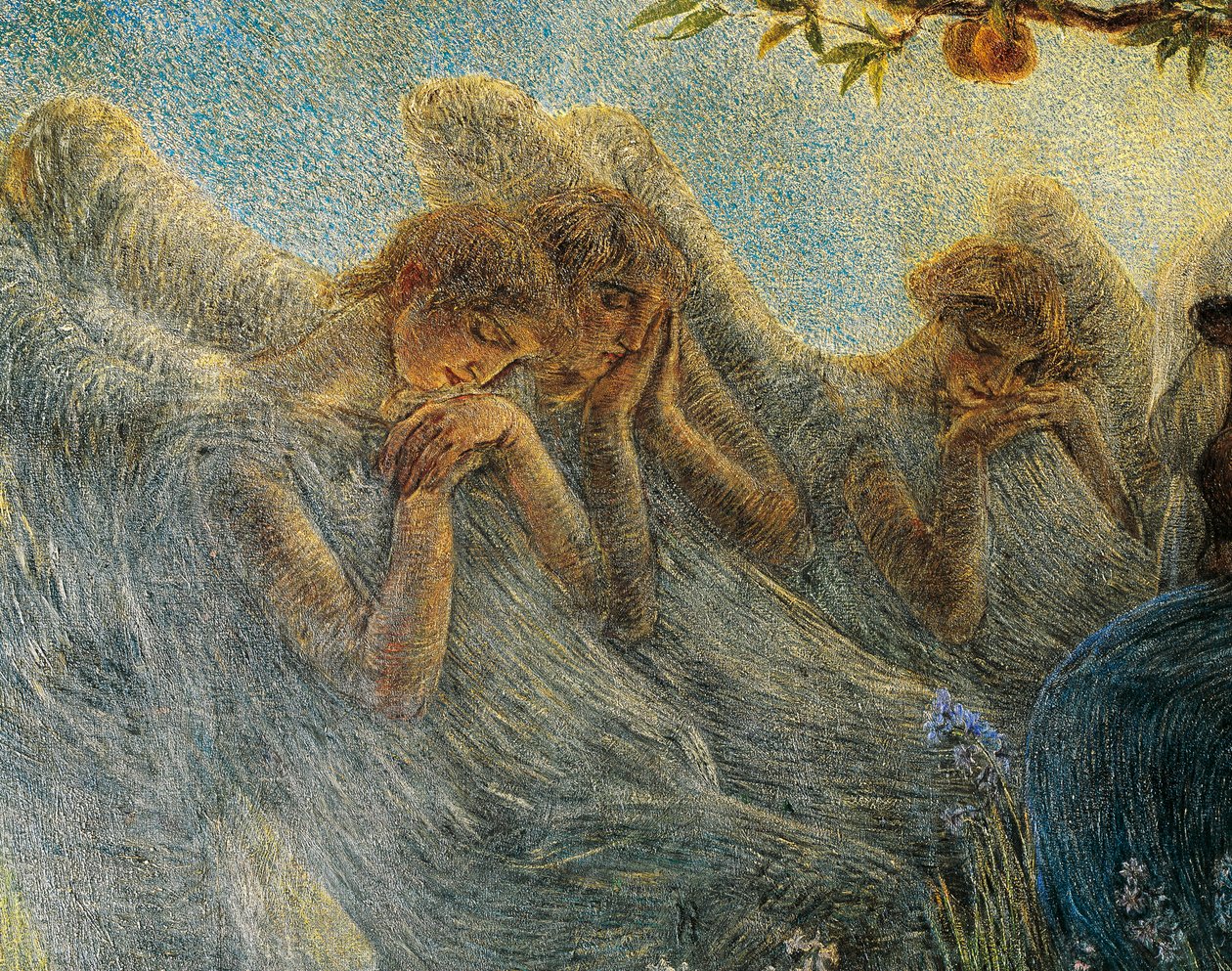 Angeli (dettaglio) da Gaetano Previati