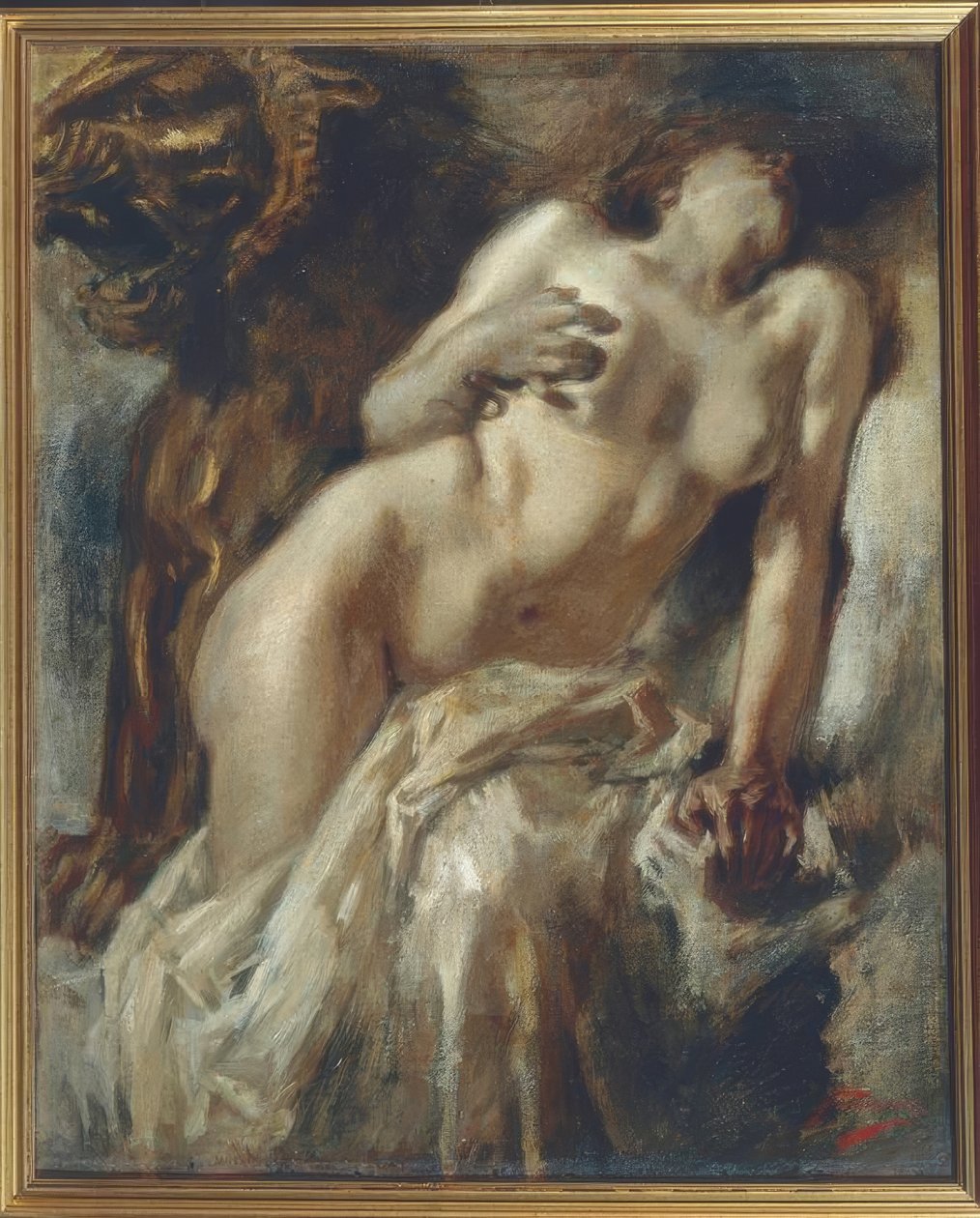 Cleopatra, 1888 da Gaetano Previati