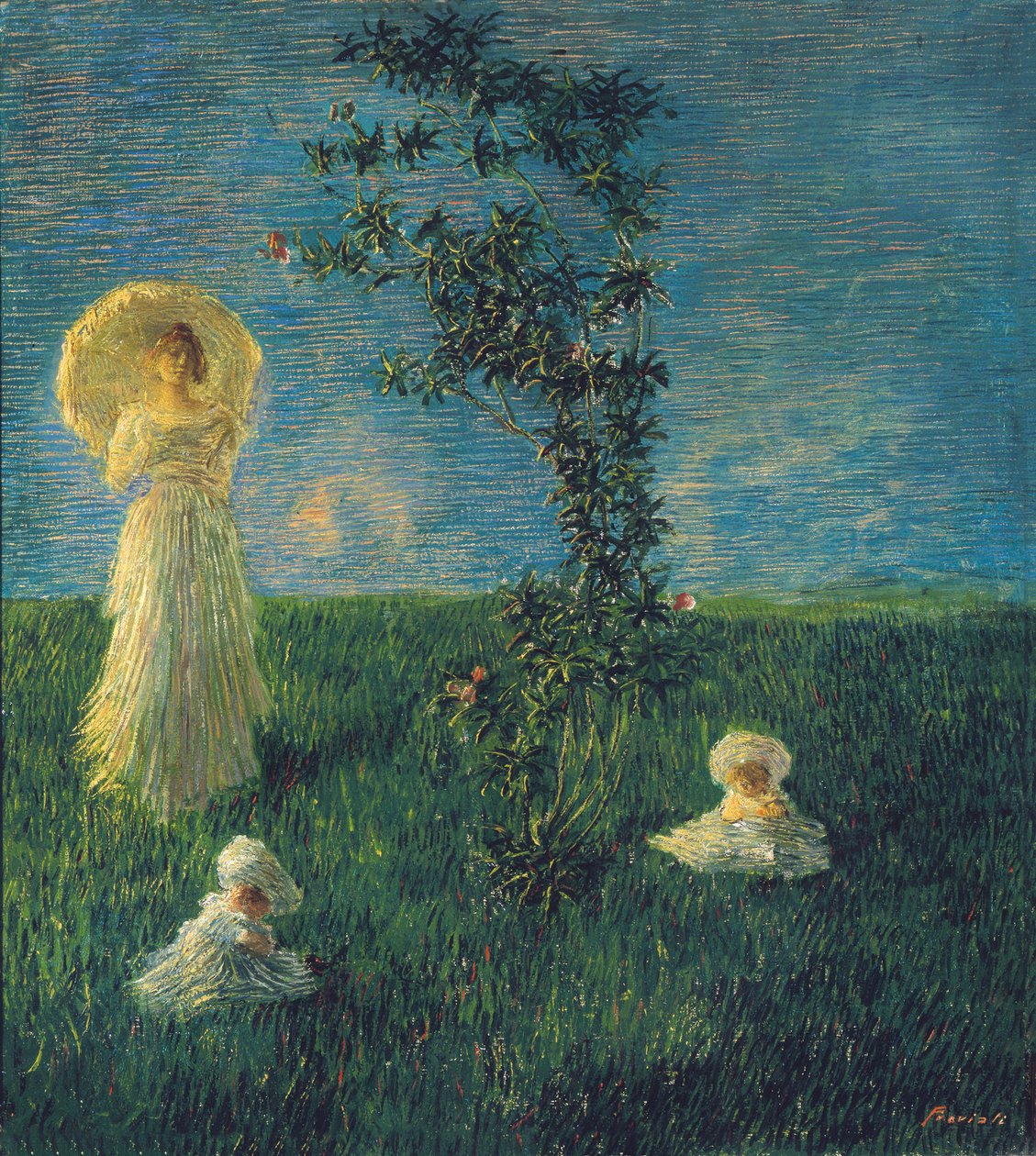 Nel prato da Gaetano Previati