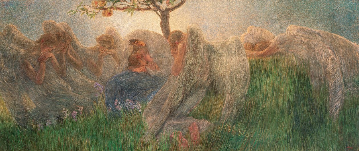 Maternità da Gaetano Previati