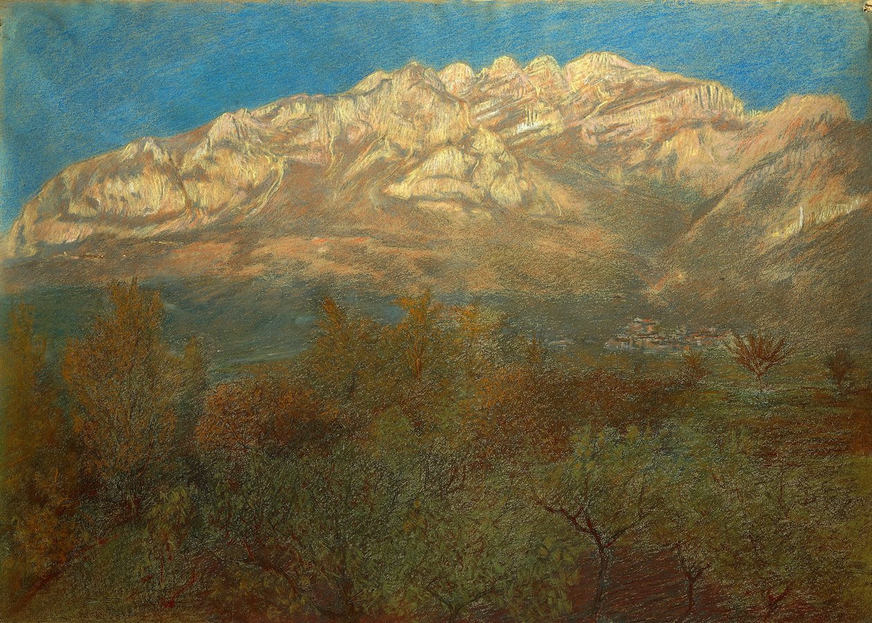 Monte Resegone da Gaetano Previati