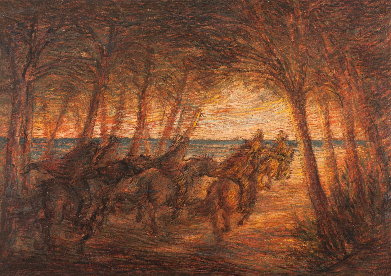 Cavalcata da Gaetano Previati
