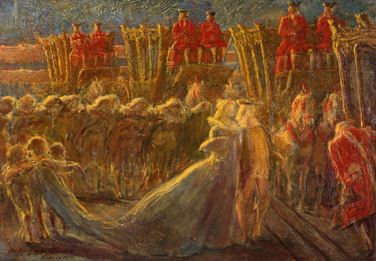 Re Sole da Gaetano Previati