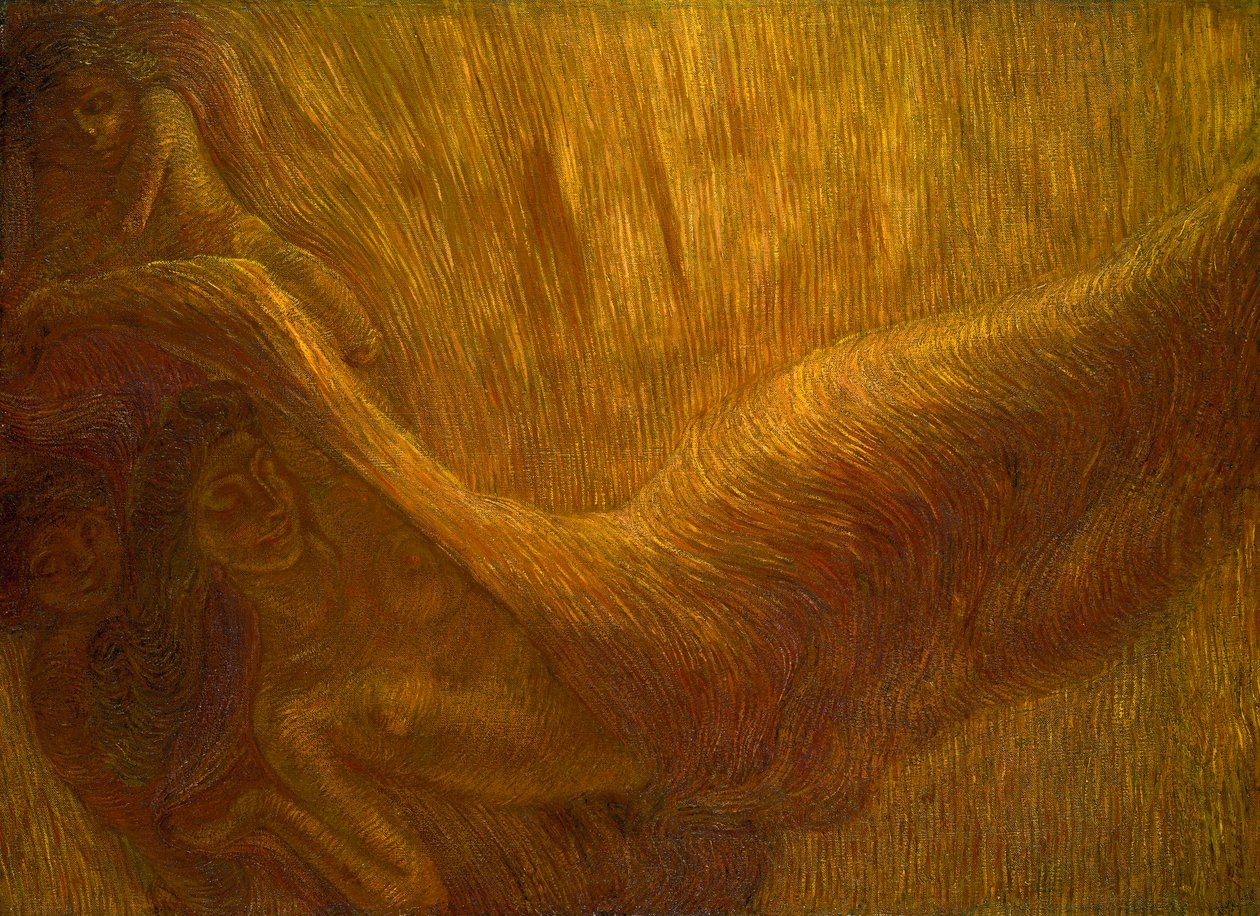 Il giorno, 1907 da Gaetano Previati