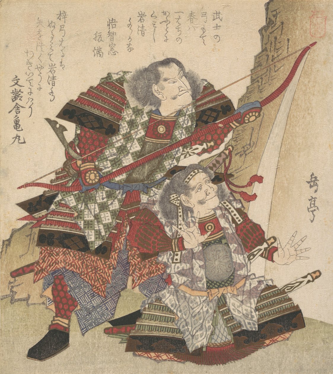 Stampa, ca. 1830 da Gakutei