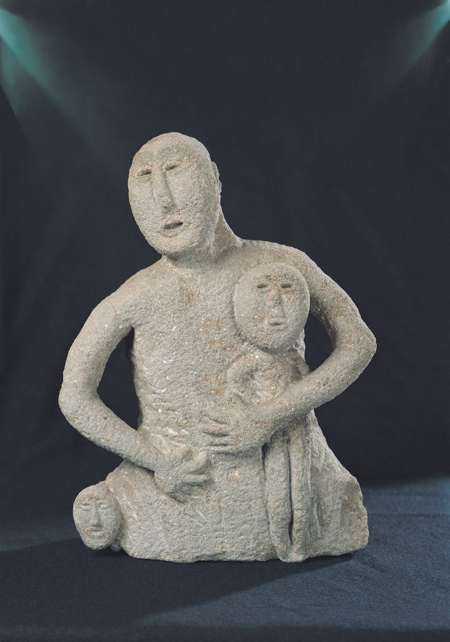 Busto di una dea madre, seconda metà del I secolo a.C. da Gallo Roman