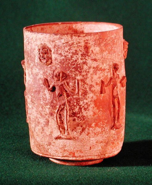 Vaso da bere, da Heudebouville, Eure da Gallo Roman