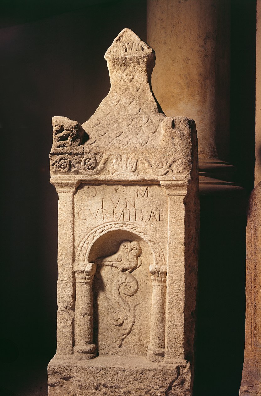 Stele funeraria da Gallo Roman Gallo Roman