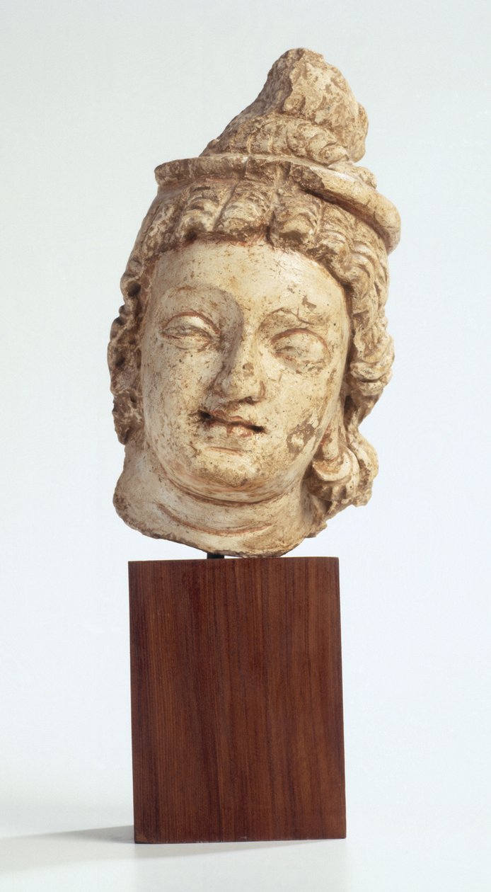 Bodhisattva, dinastia Kushan da Gandhara School