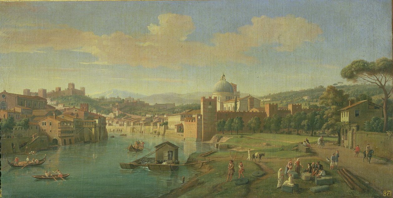Vista di Verona da Gaspar van Wittel