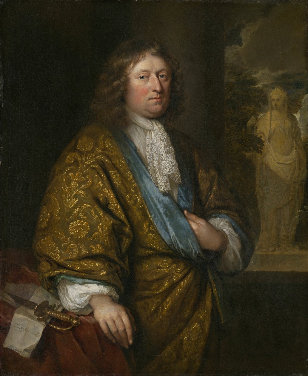 Ritratto di un gentiluomo da Gaspar Netscher