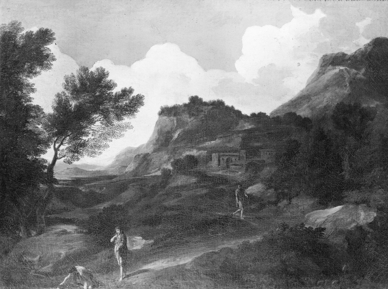 Paesaggio montuoso da Gaspard Poussin Dughet