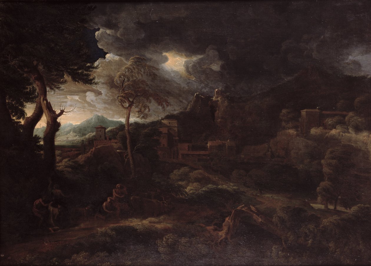 La tempesta da Gaspard Poussin Dughet