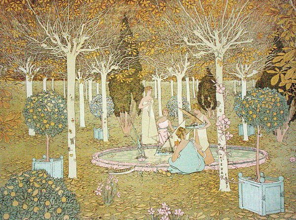 Nel parco da Gaston de Latenay