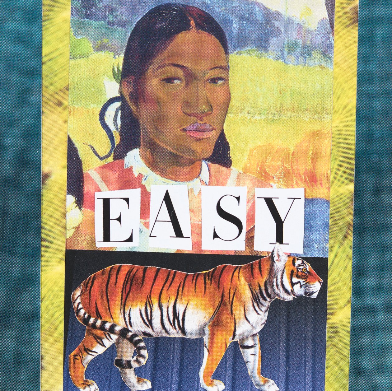 Easy Tiger, 2019 (collage) da Genevieve French