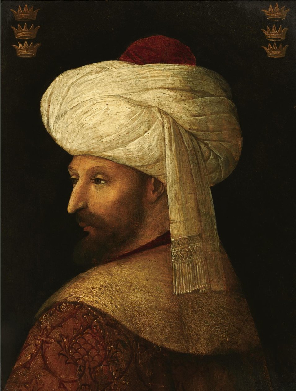 Il Sultano Mehmet II da Gentile Bellini