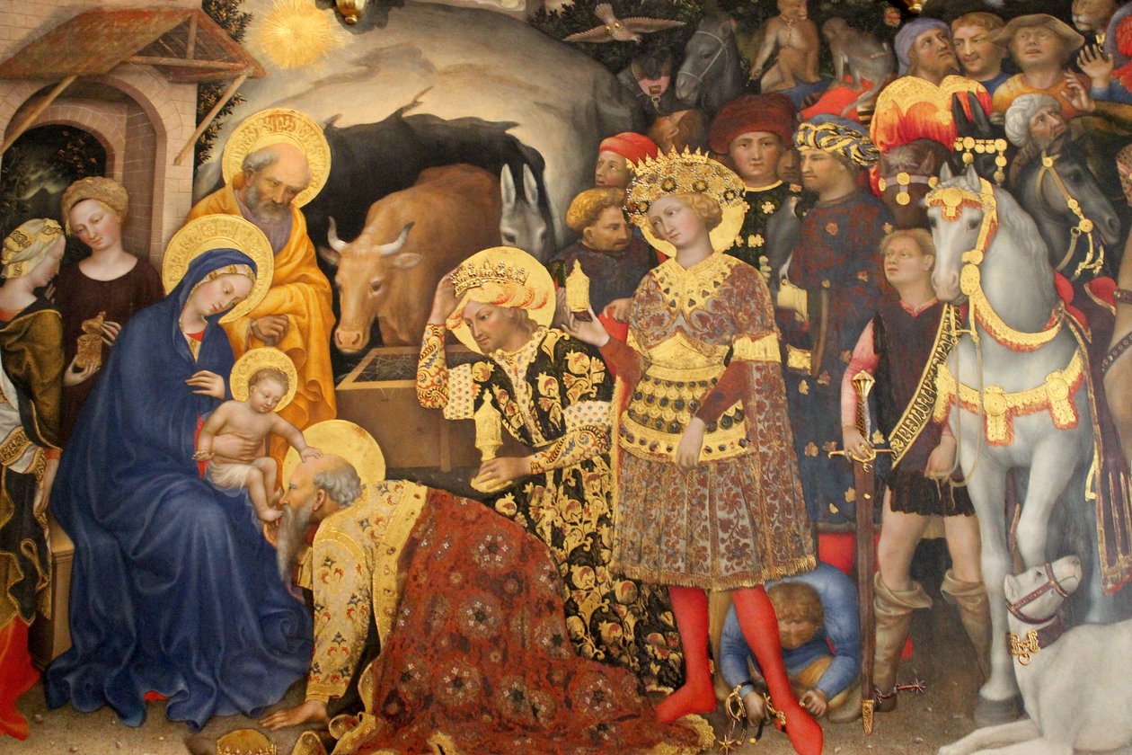 Adorazione dei Magi da Gentile da Fabriano