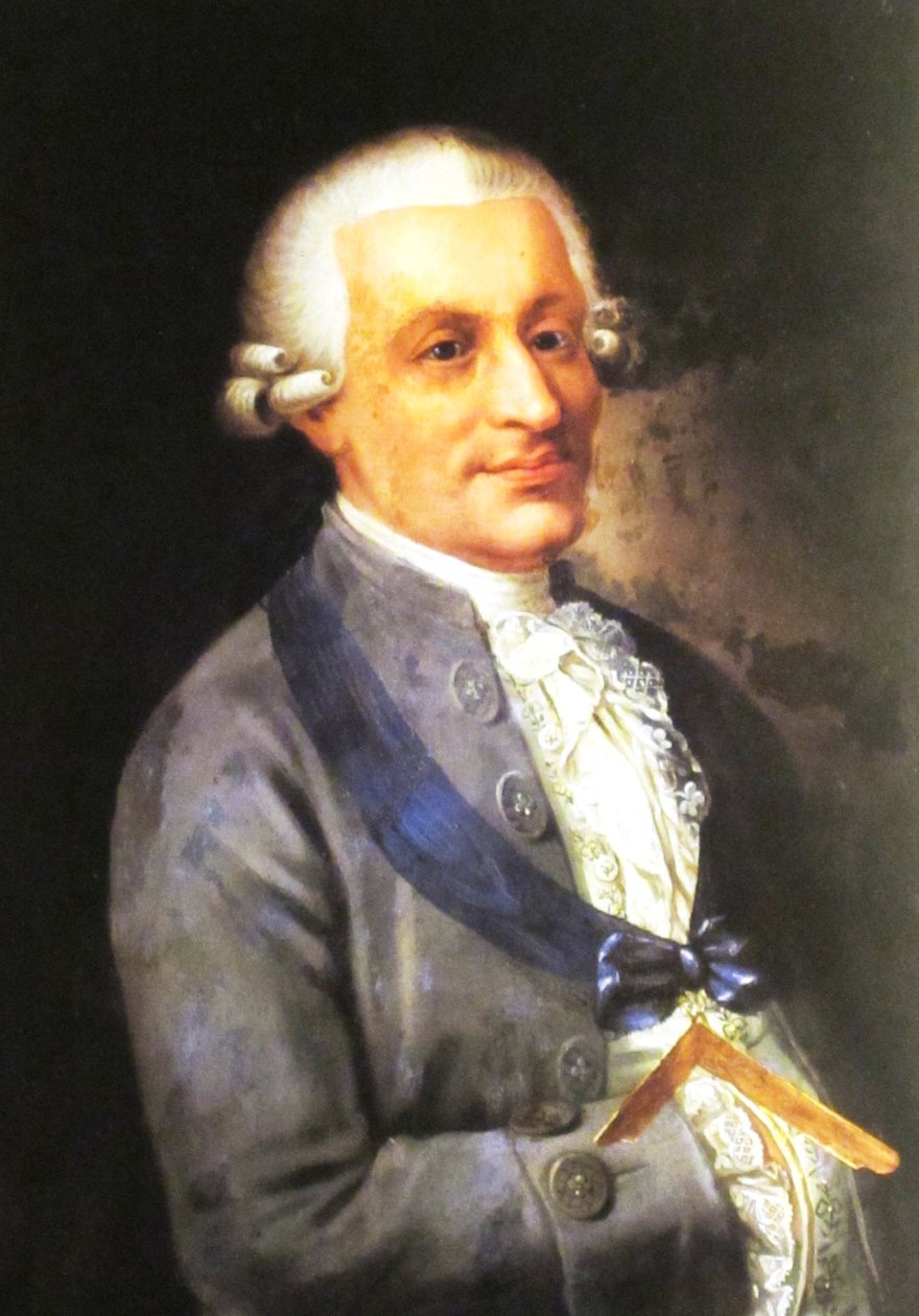 Ritratto di Johann Carl Dähnert (1719-1785) da Georg David Matthieu