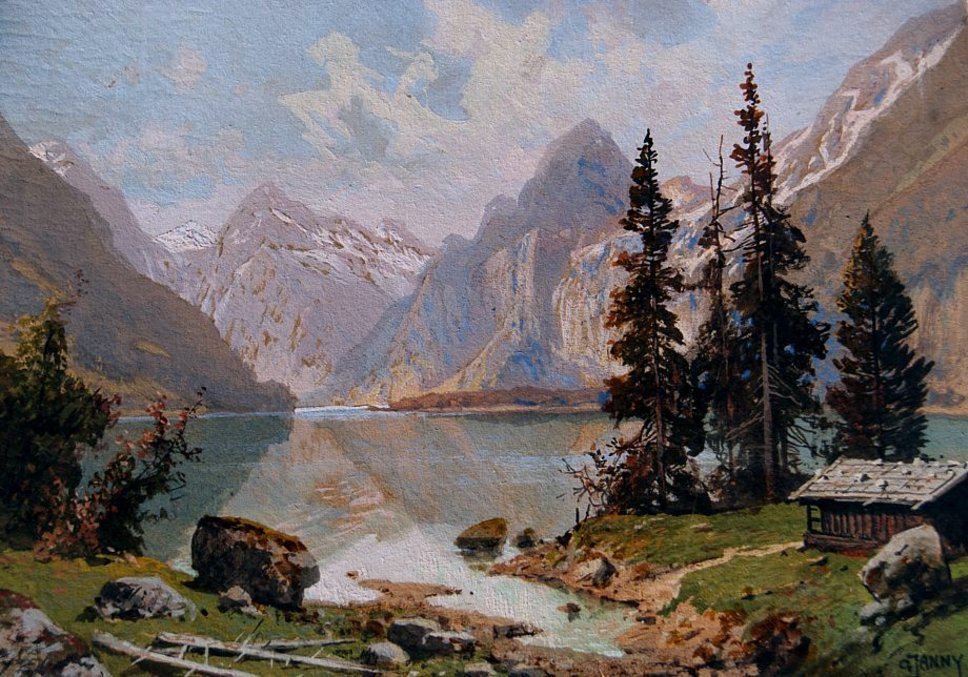 Konigsee dal Kessel da Georg Janny