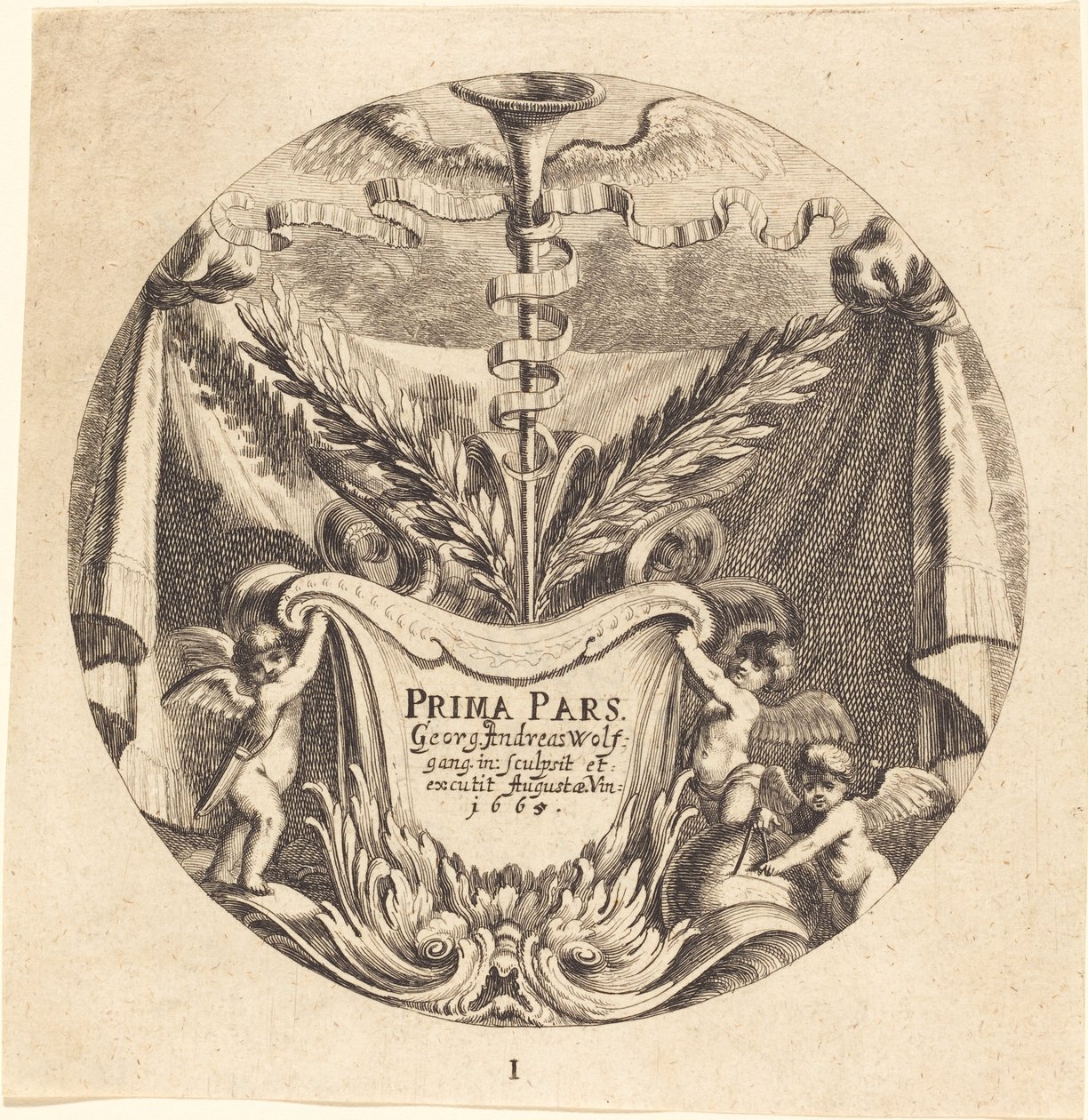 Pagina del Titolo da Georg Andreas Wolfgang the Elder