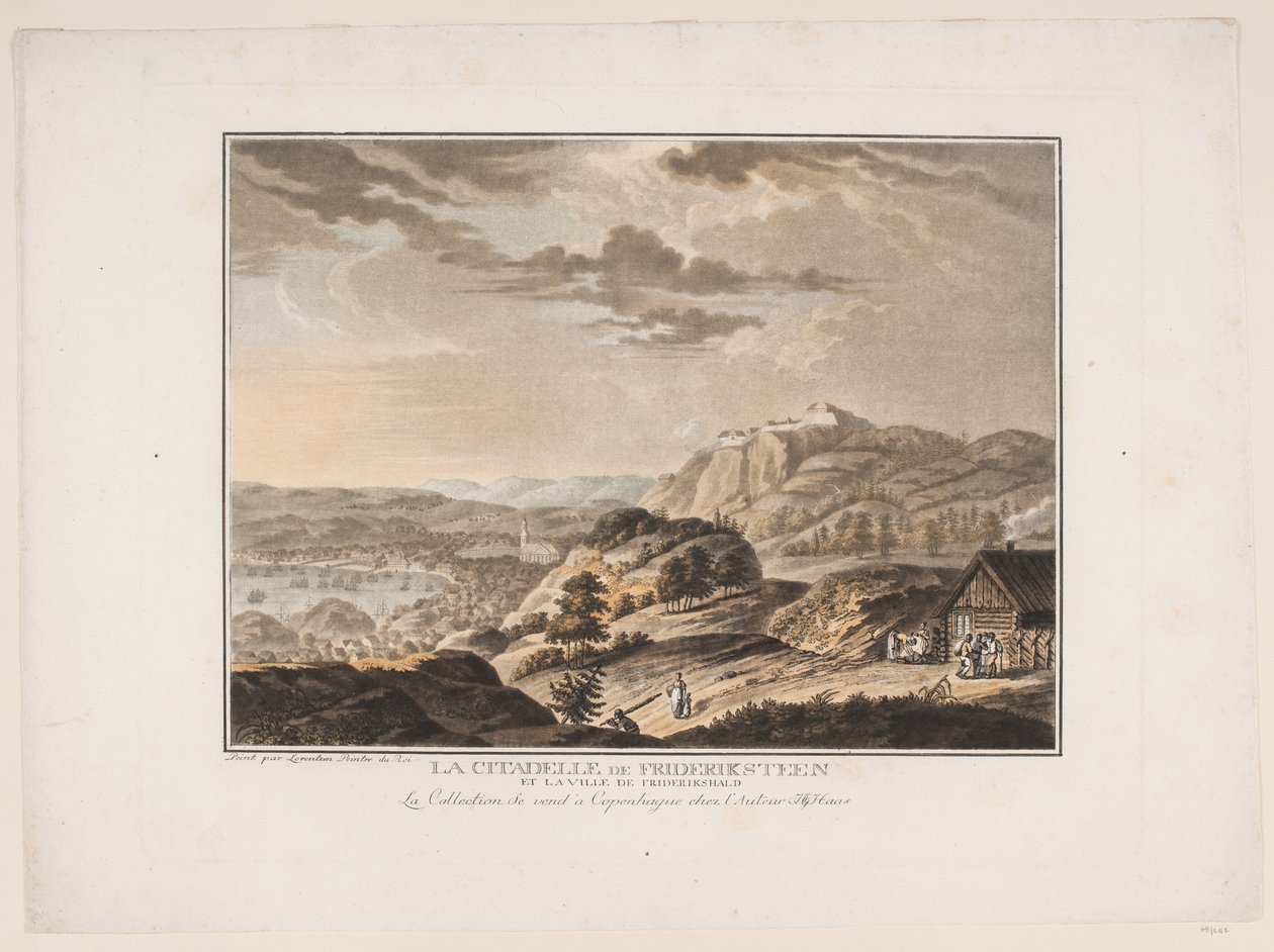La cittadella di Frideriksteen da Georg Haas