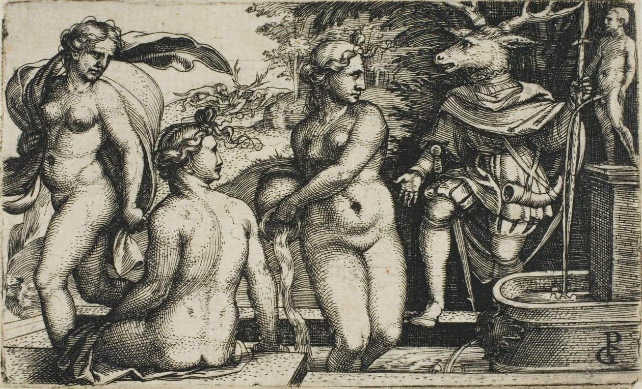 Diana nel bagno da Georg Pencz