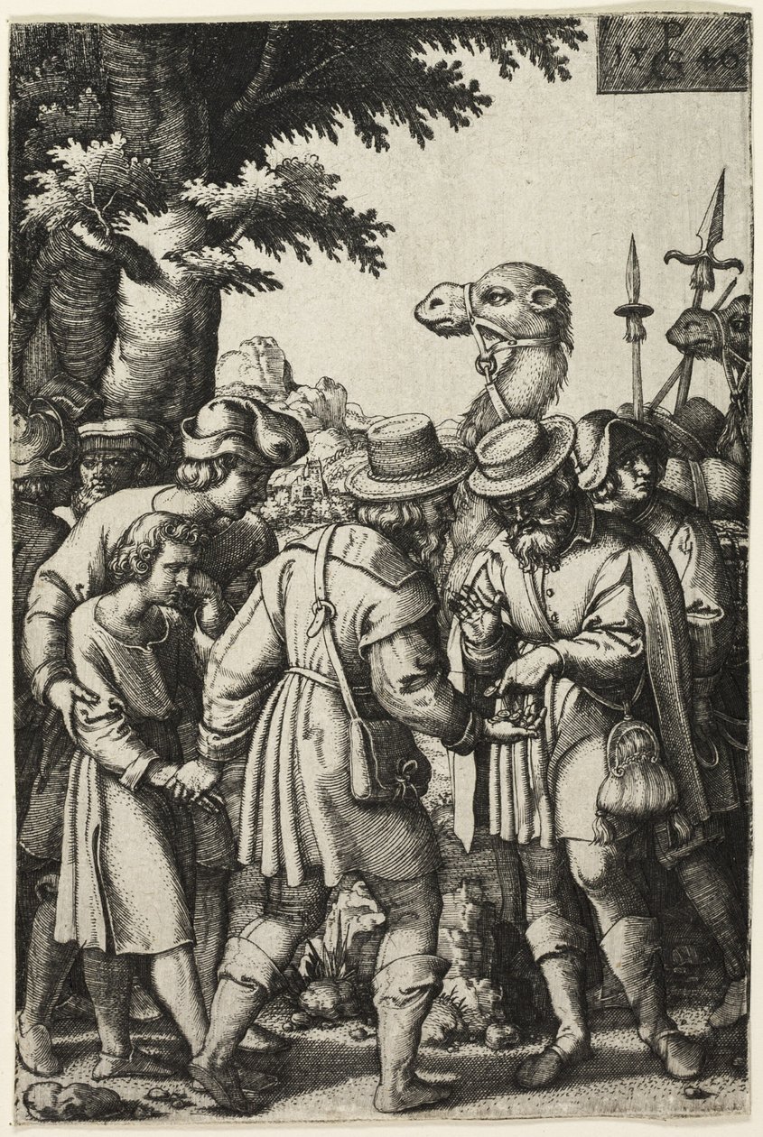 Giuseppe Venduto dai Suoi Fratelli da Georg Pencz