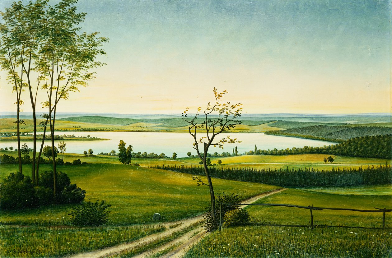 Osterseen, 1925 da Georg Schrimpf