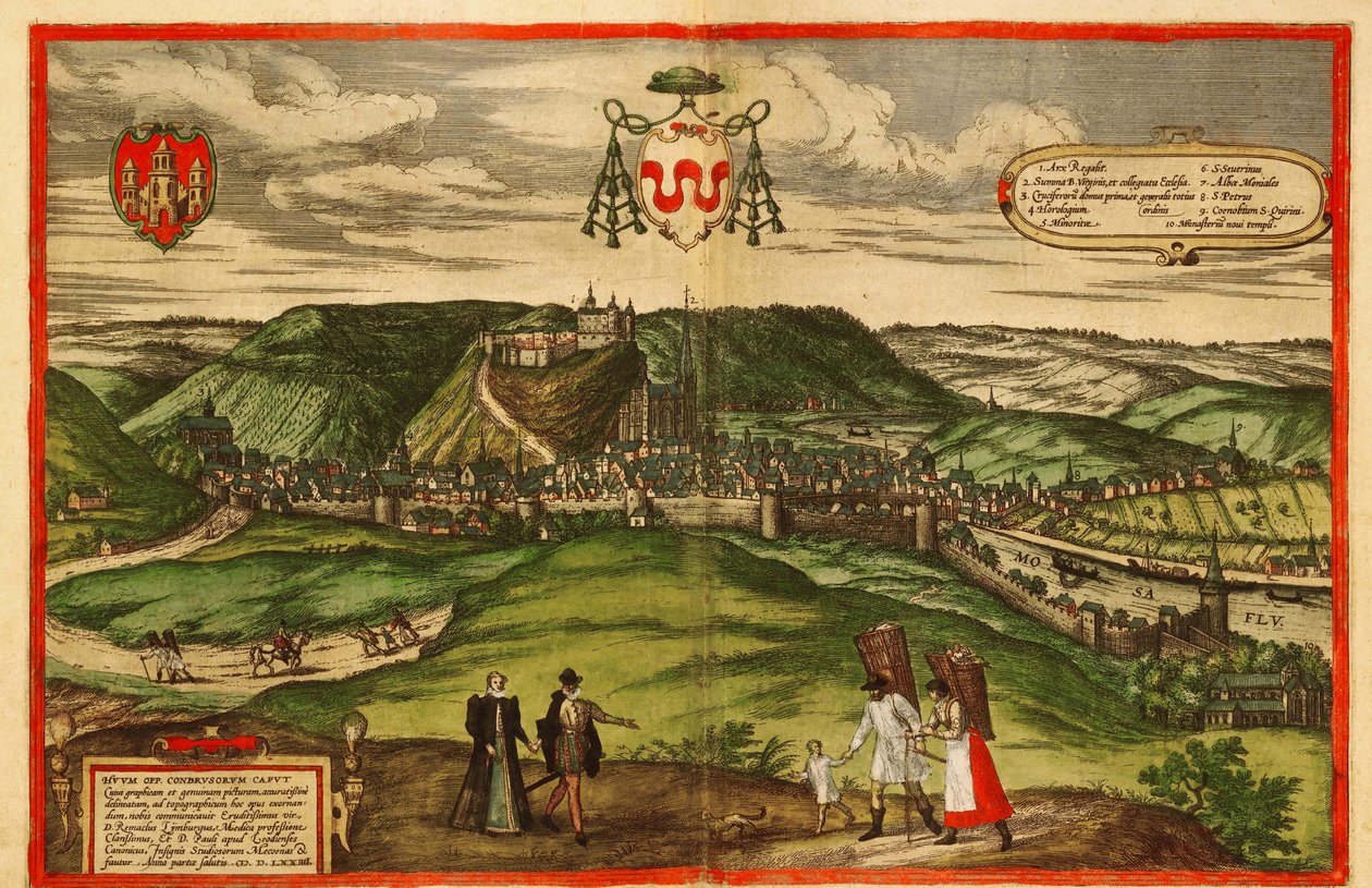 Paesi Bassi da Georg and Hogenberg Franz (1535 90) Braun