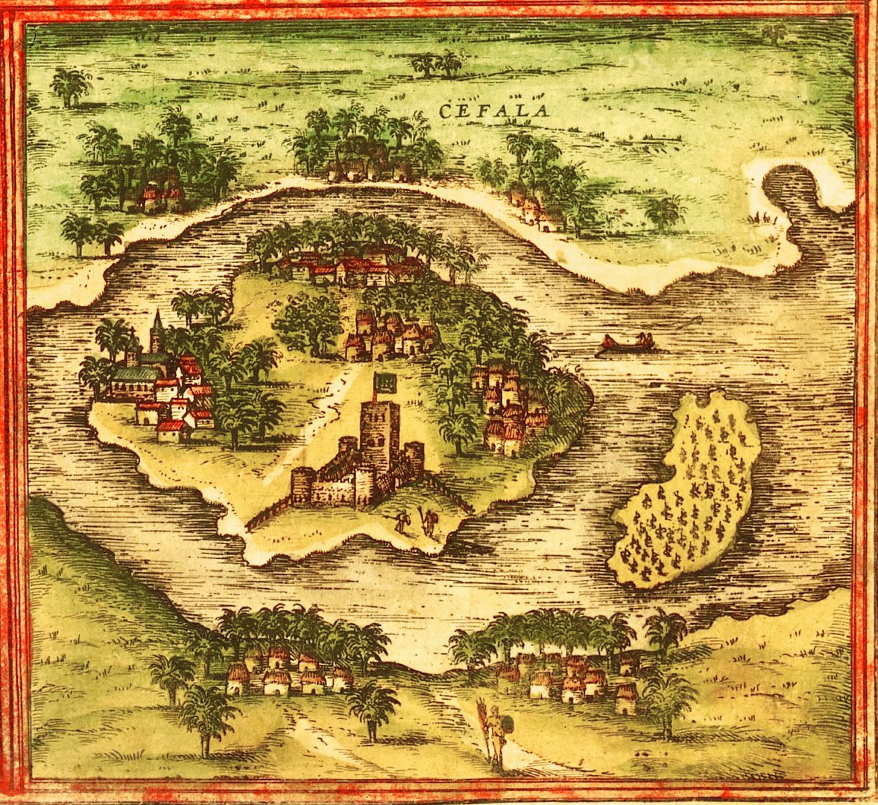 Sofala, Mozambico da Georg and Hogenberg Franz (1535 90) Braun