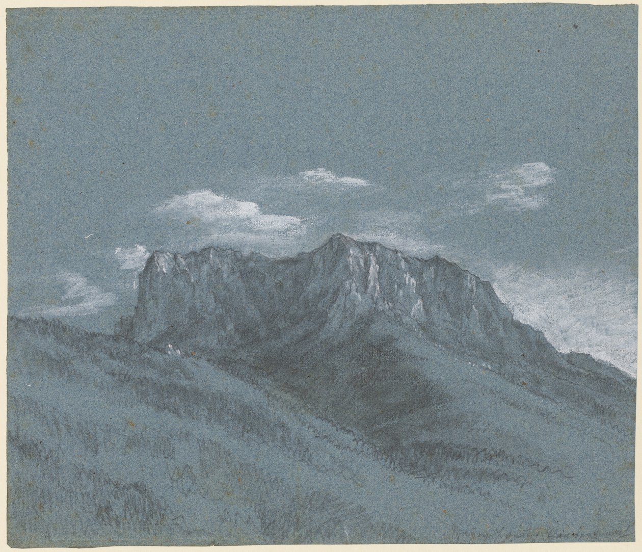 Il Rauschberg da Georg von Dillis