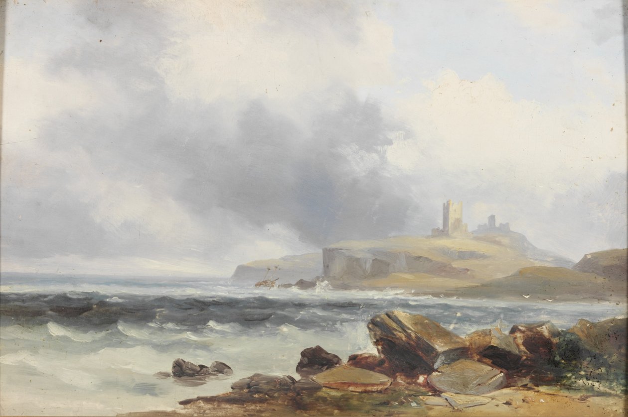 Castello di Dunstanburgh da George Balmer