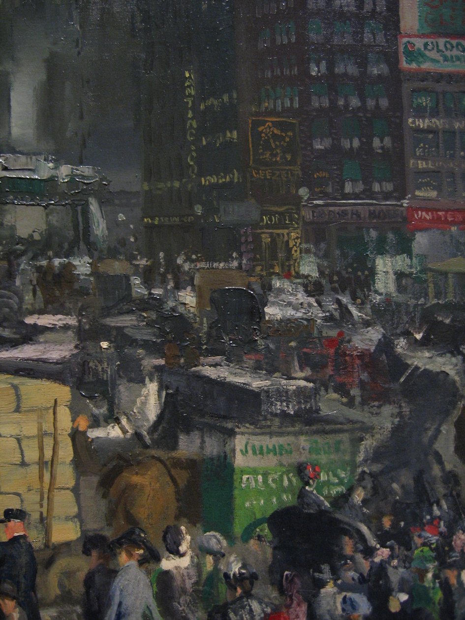 New York (dettaglio) da George Wesley Bellows