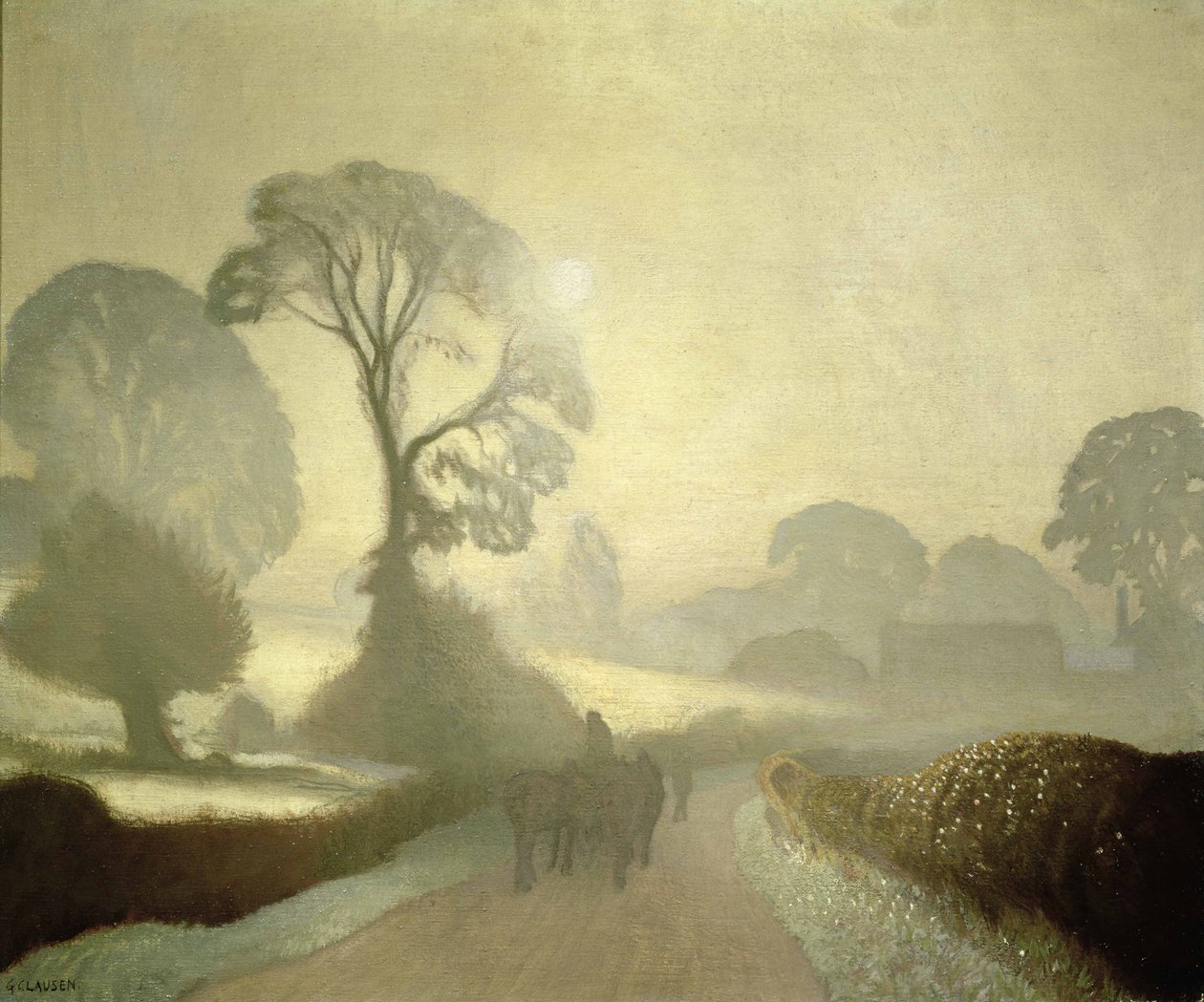 Mattina di ottobre da George Clausen