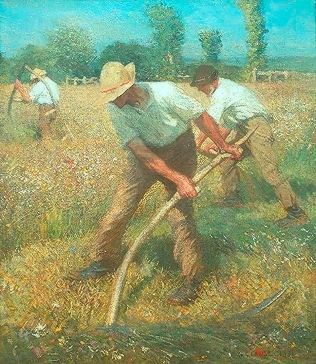 I falciatori da George Clausen