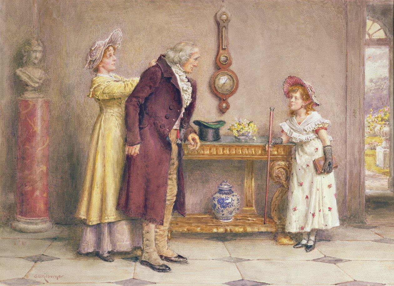 Domenica Mattina da George Goodwin Kilburne