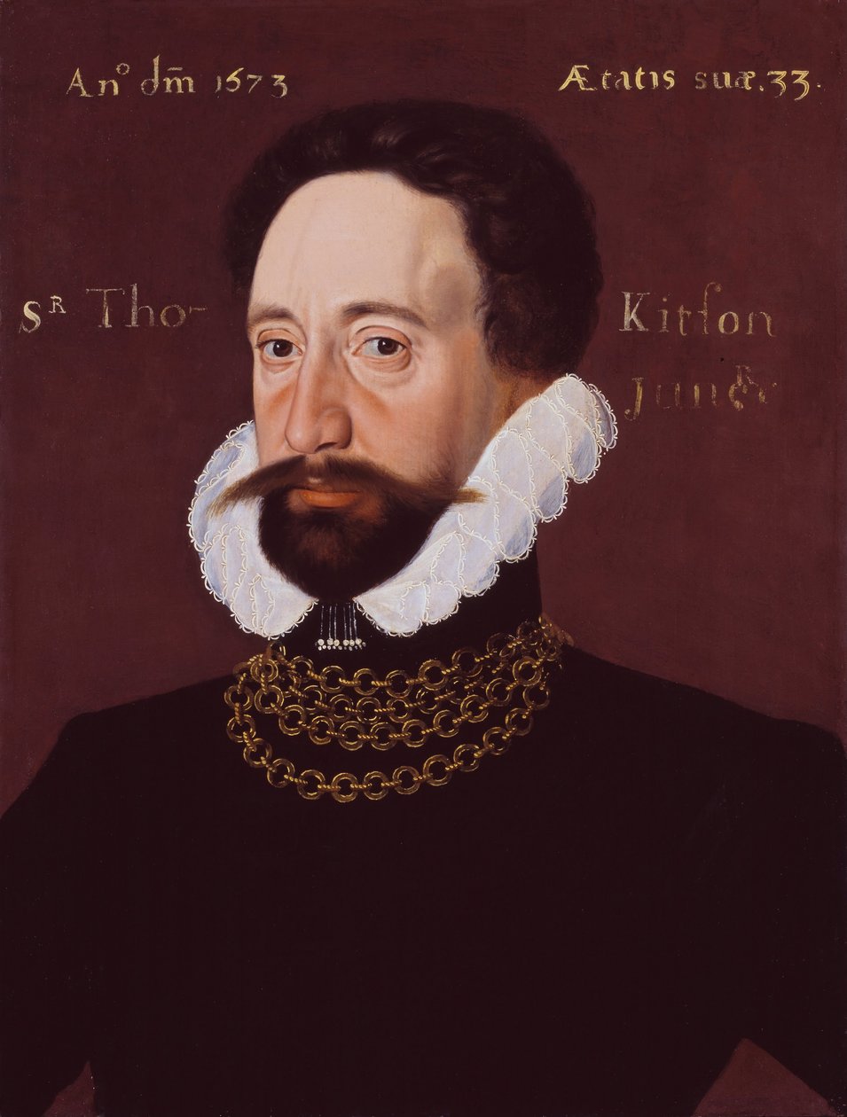 Sir Thomas Kytson da George Gower
