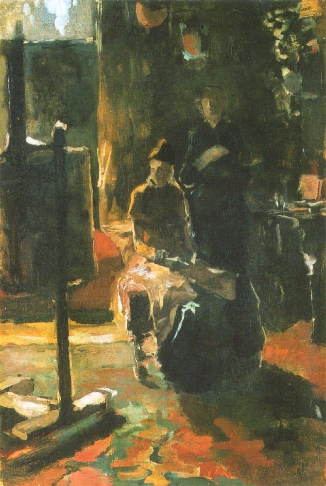 Nel laboratorio da George Hendrik Breitner