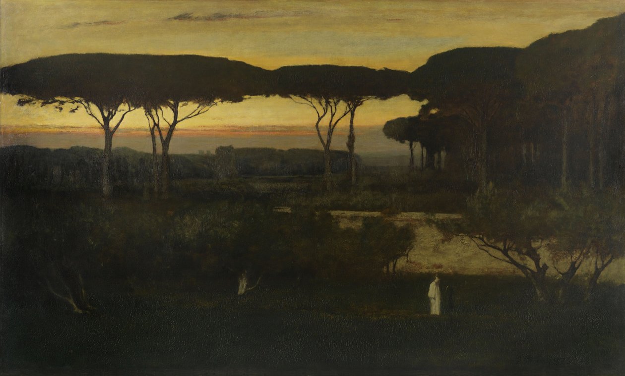 Il monaco da George Inness