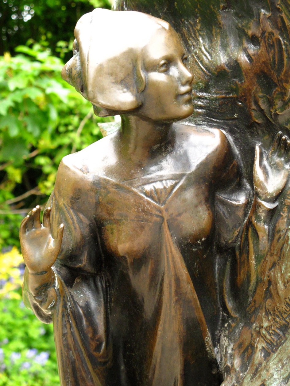 Fata, dettaglio dalla statua di Peter Pan, 1912 da George James Frampton