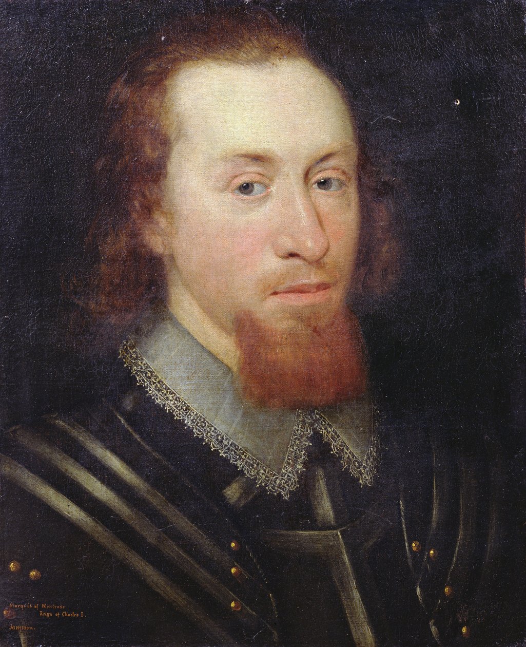 Ritratto di James Graham, Marchese di Montrose, c.1640 da George Jamesone