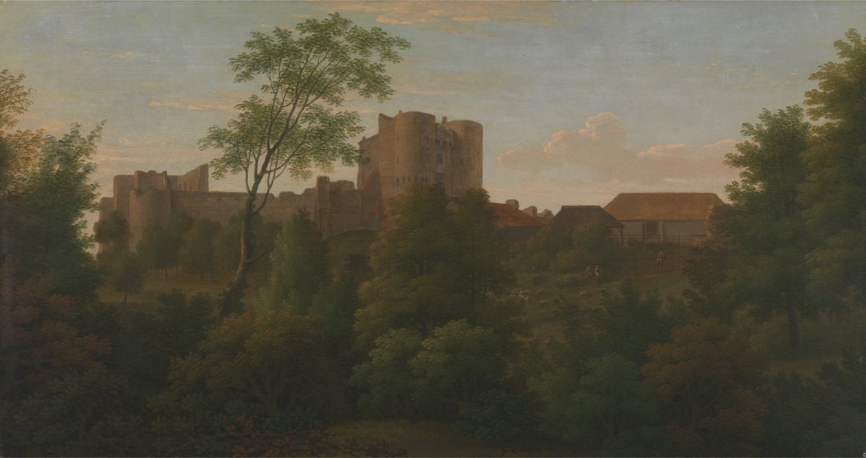 Castello di Saltwood da George Lambert