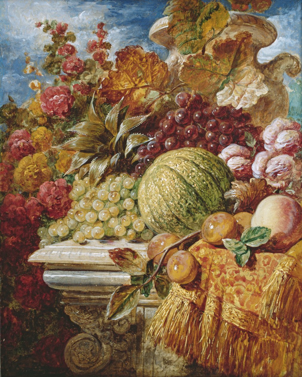 Natura morta con frutta da George Lance