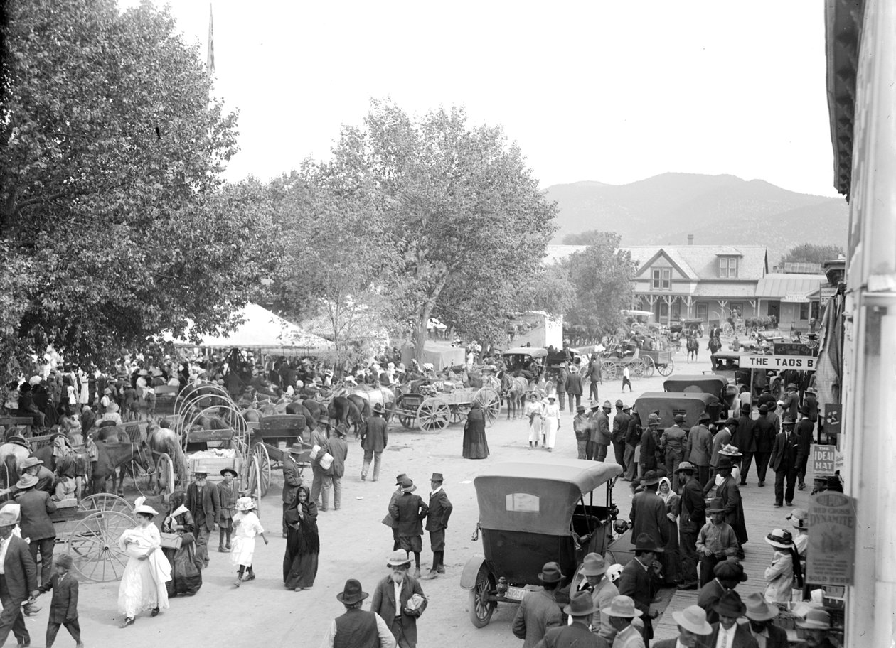 Taos, c.1900-10 da George Lytle Beam