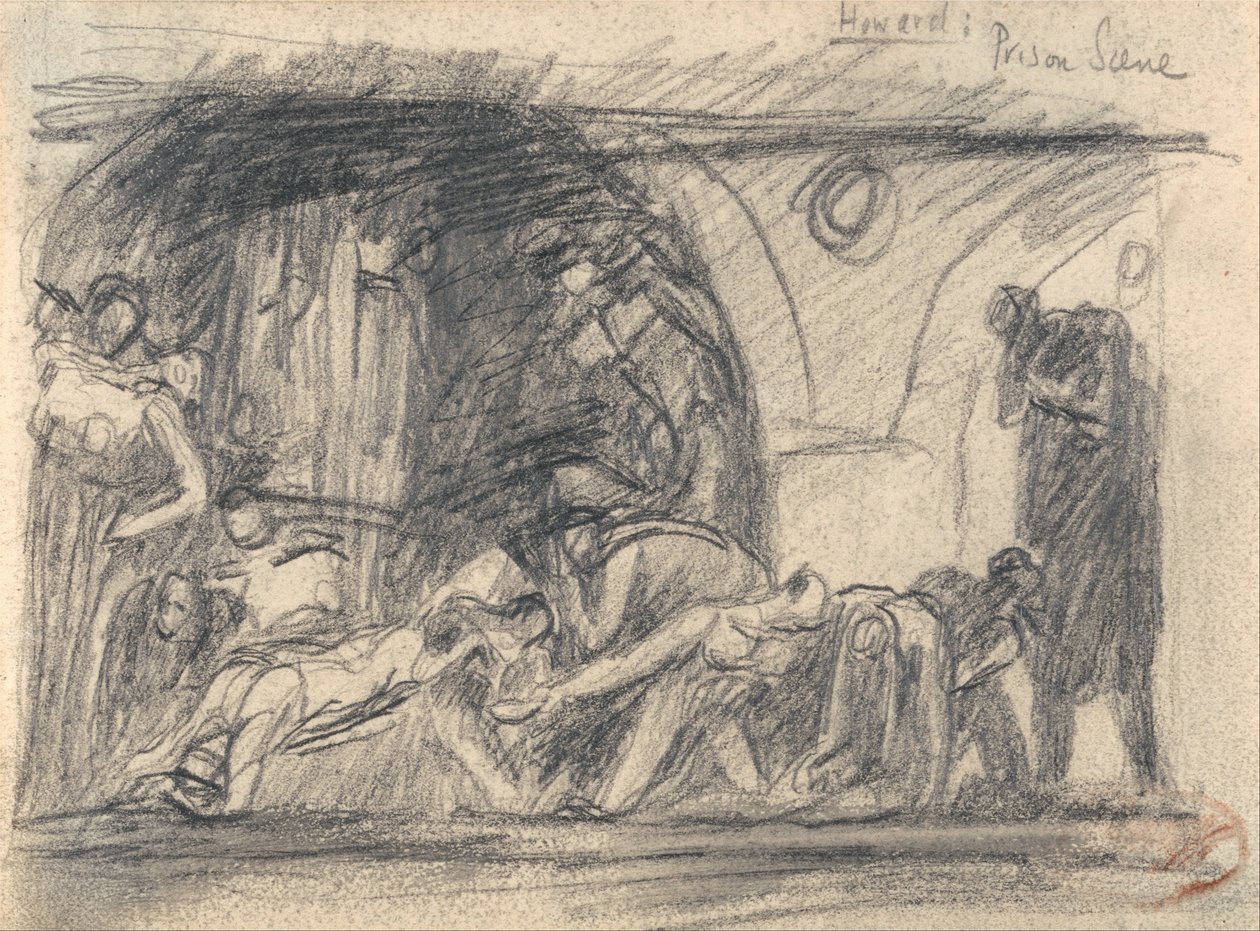 Howard visita una prigione da George Romney