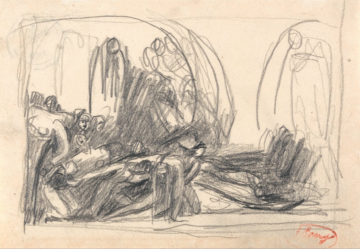 Howard in Visita a una Prigione da George Romney